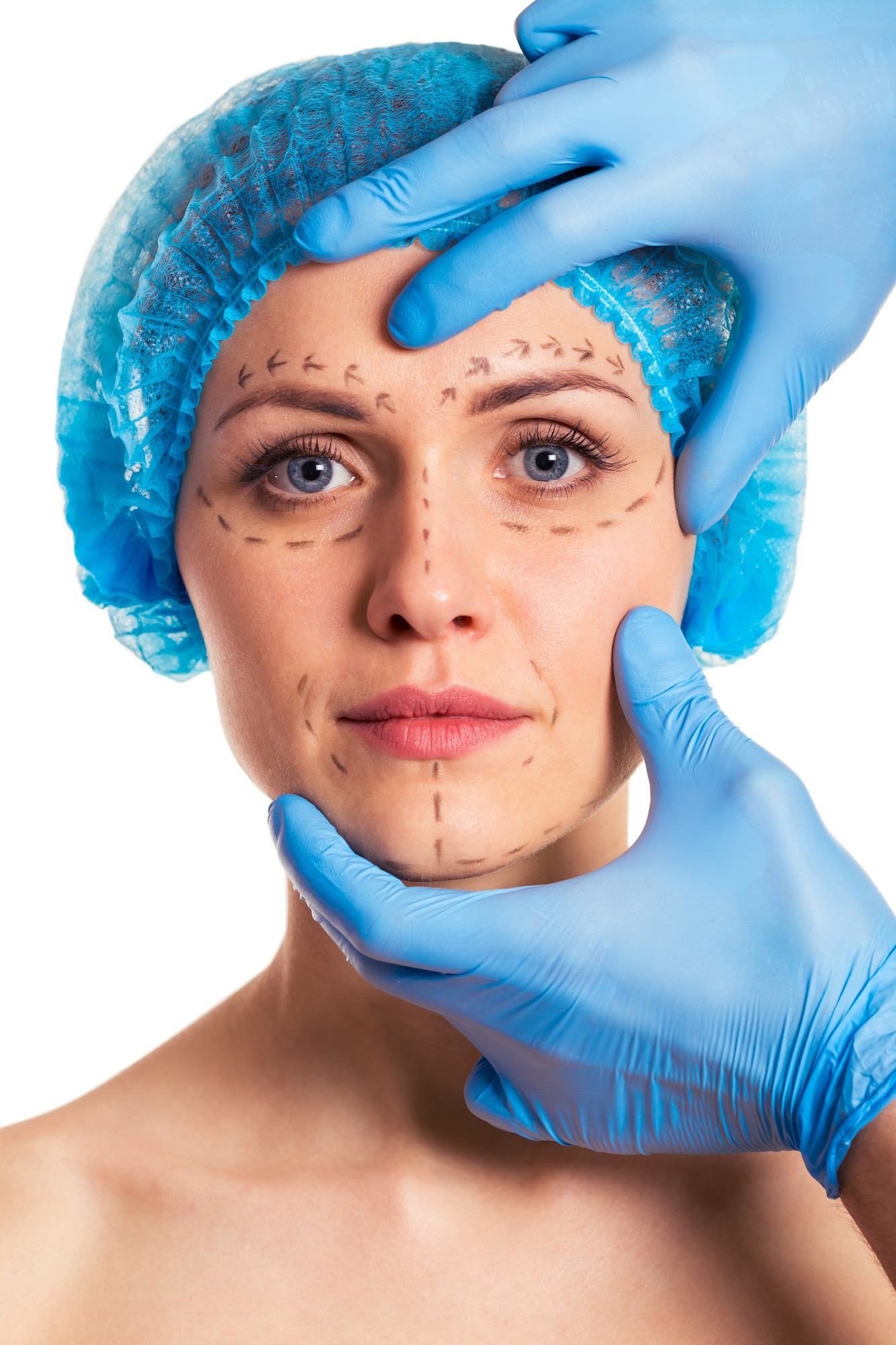 Preparation for facial surgery